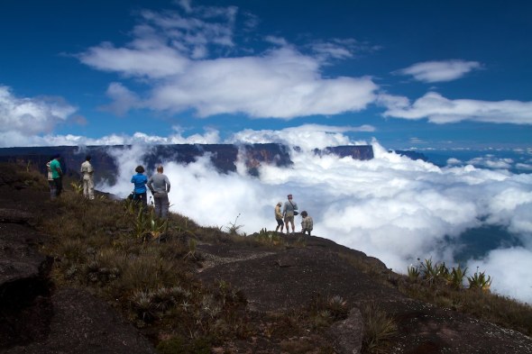 Vista desde el Monte Roraima Venezuela